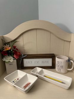 Rae Dunn Teacher Desk Organizer Set & Mug ☕️