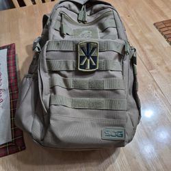 SOG Military Back Pack13"X8"X18"