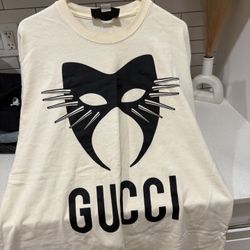 Gucci Men’s Manifesto Mask Shirt