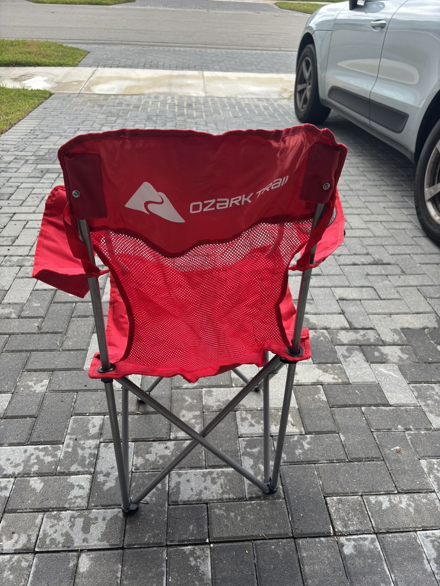 OZARK TRAIL MESH 2x CHAIRS RED