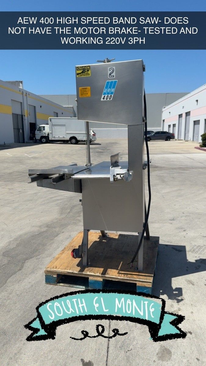 AEW HIGH SPEED BAND SAW MODEL 400