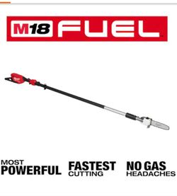 Milwaukee
M18 FUEL 10 in. 18V Lithium-lon Brushless Electric Cordless Telescoping Pole Saw, 13 ft. Length (Tool-Only)