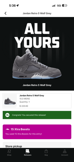 Wolf grey 5s