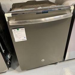 GE Profile Stainless Steel Interior Dishwasher With Hidden Controls 