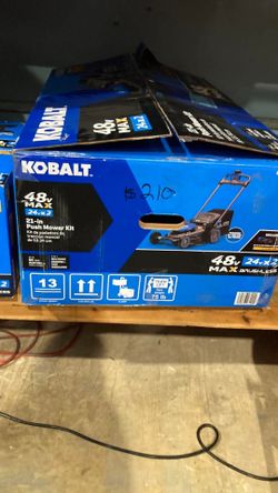 Kobalt 21in Push Mower Kit