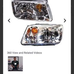 Volkswagen Jetta Headlights 02-05