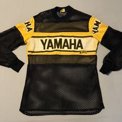 Vintage Viking Yamaha Motocross Mesh Moto MX Jersey Made In USA