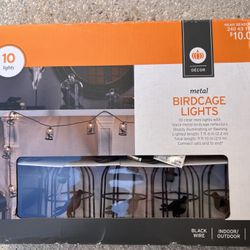 Metal Birdcage Lights 