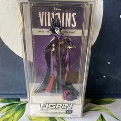 Disney Parks 2022 FIGPIN #646 Maleficent Pin Limited Release
