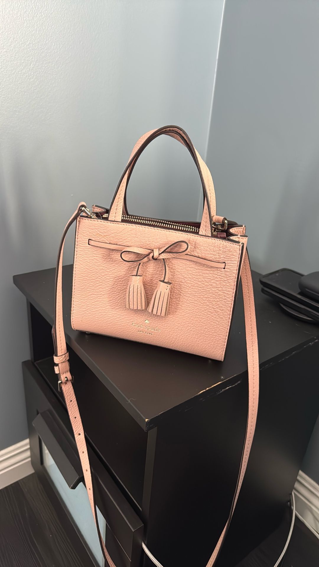 Mini Kate Spade Leather Satchel Purse