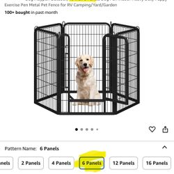 Puppy or Dog Playpen, Crate, Cage, Kennel