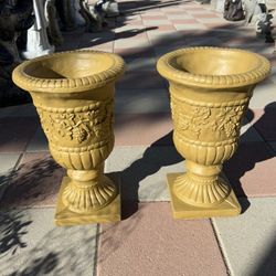 New Flower Pots Made Out Of Cement Perfect Gift 🎁 