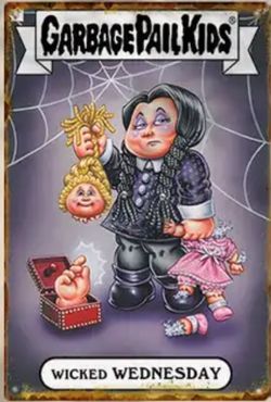 Garbage Pail Kids “Wicked Wednesday” Metal Tin sign