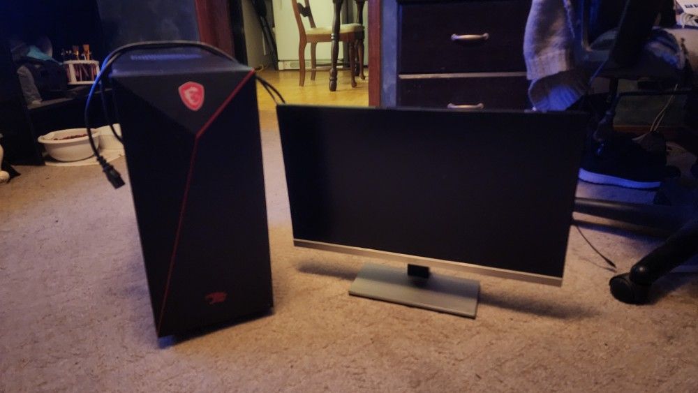 Prebuilt GTX 1080 CPU I7 W/23 IN IPS LED MONITOR