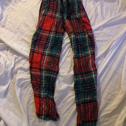 Aerie Classic Festive Plaid Pajama Pants