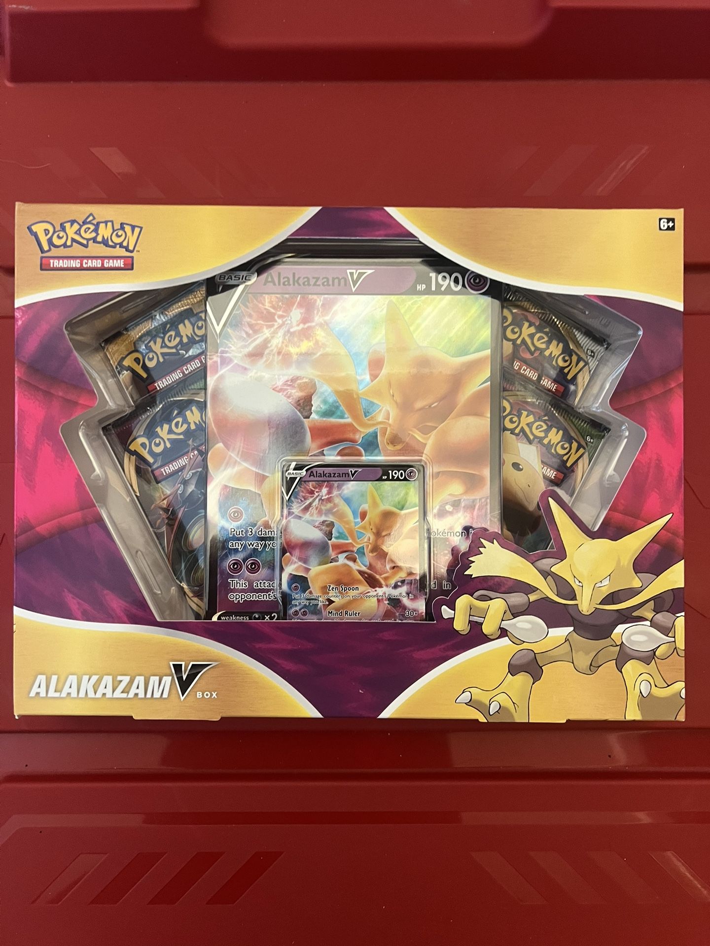 Pokemon TCG AlakazamV Box