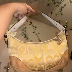 yellow coach hobo 
