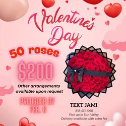 Valentine’s Day Bouquets 