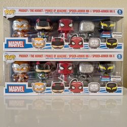 Funko Marvel Spiderman Beyond Amazing 5 Packs