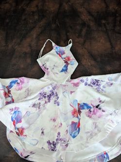 Hello Molly Backless Floral Dress - AUS Size 10 (Medium)