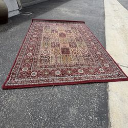 IKEA Valby Ruta red rectangular area rug