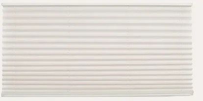 Pleated Night Shades Stitchbond Alabaster