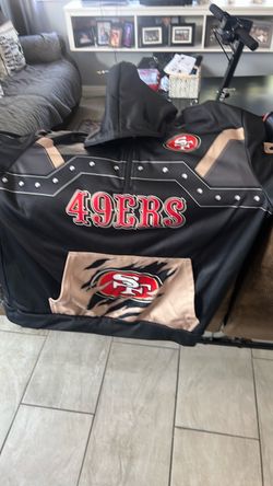 Men’s 49ers hoodie size 3x 10$