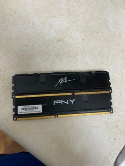 PNY XLR8 2x4gb ram