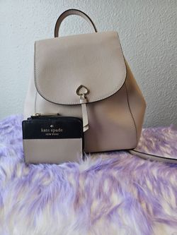 Kate Spade backpack with wallet