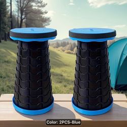 New! Collapsible and Adjustable Portable Stool- holds 400 lbs
