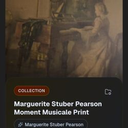 Marguerite Stuber Pearson Moment