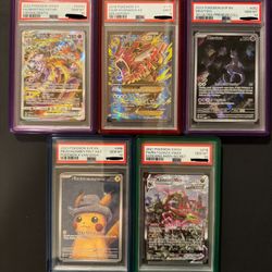 Pokemon PSA Slabs 