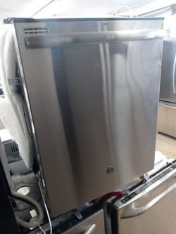 GE stainless steel dishwasher with plastic tub - Free delivery
