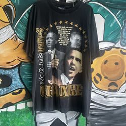 Obama Graphic Tee Vintage 