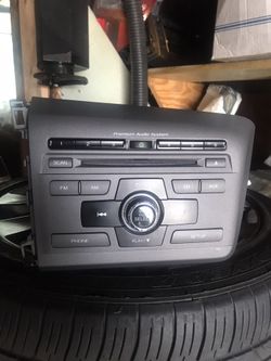 2012 Honda Civic si radio