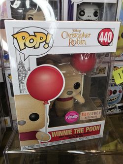 Funko Pop Winnie The Pooh Flocked 440 Boxlunch Exclusive Disney