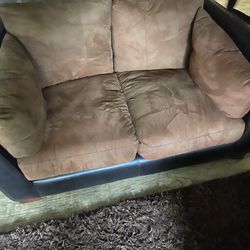 Love Seat ((couch)) Micro Fiber Cheap 