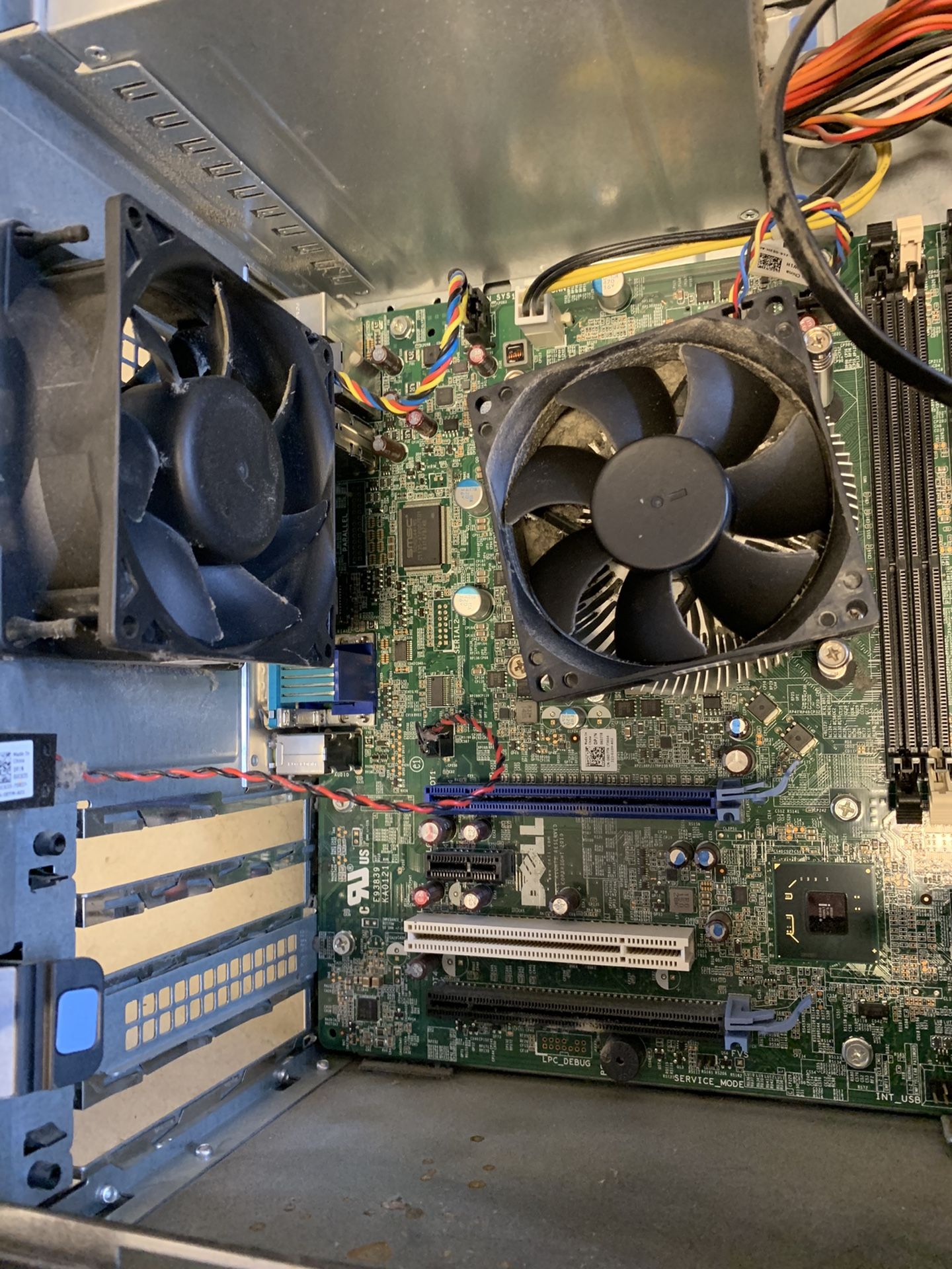 Dell Computer Parts Power Supply, Fans, Mother Board, Misc for Sale in