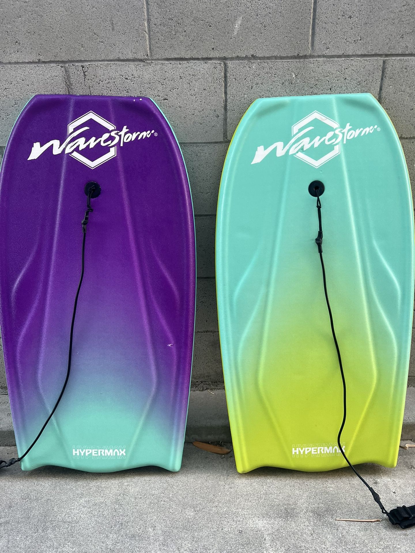 Wavestorm 42.5" Hypermax Bodyboard Boogie Board 2-pack
