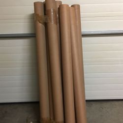 Mailing tubes new with some caps