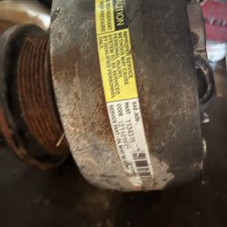 350 Small Block Motor Parts A/C Carb Intake