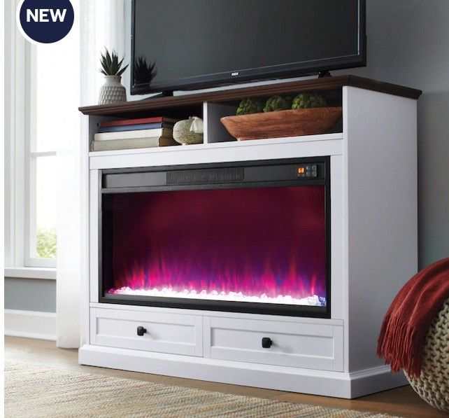 Fireplace With Drawers