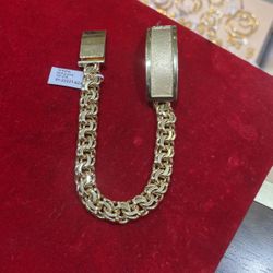 10k Chino Link Bracelet