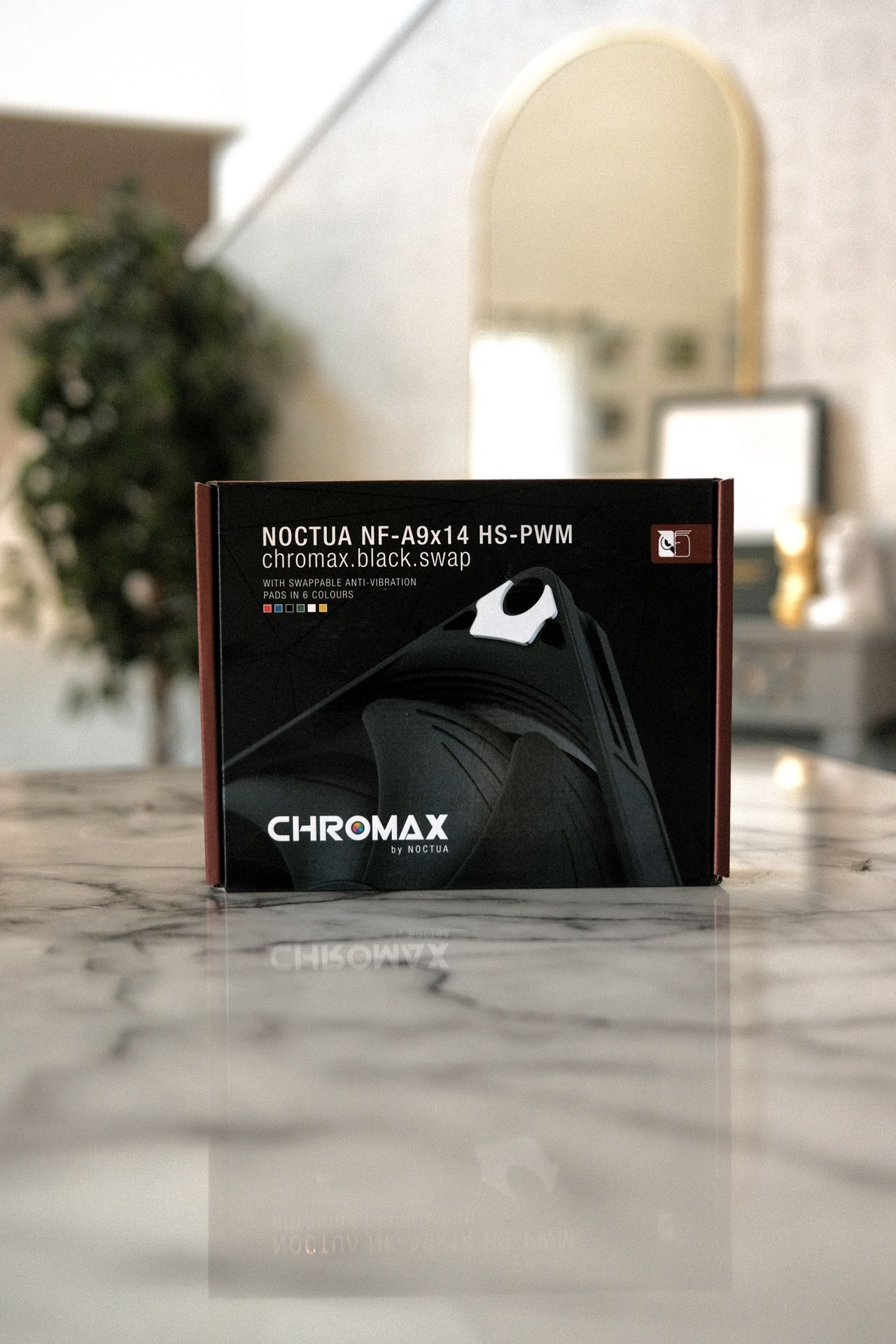 Noctua NF A9x14 HS-PWM Fan (Chromax, Black)