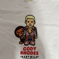 Bape x WWE Collab 2xl Cody Rhodes 