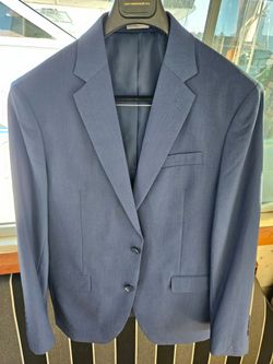 Blue Suit Jacket 42L
