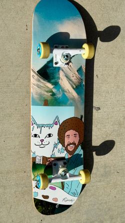 Ripndip Bob Ross Complete Skateboard – Thunder Trucks & Bones Wheels