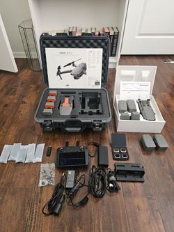 2X DJI Mavic 2 Pro Ultimate Package – 11 Batteries + Smart Controller + Nanuk Case + ND Filters
