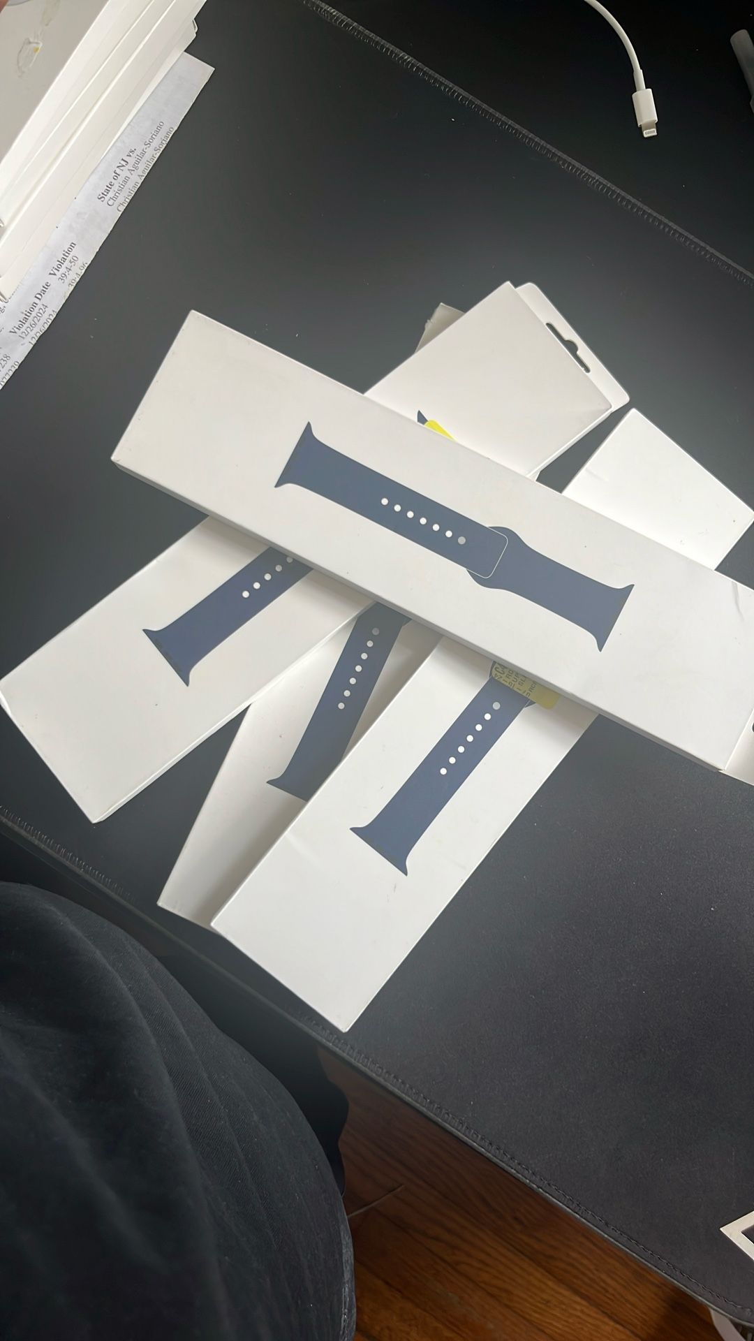 Apple Watch Band  Deep Navy Sport Band