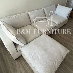 Brand New 4 Piece Cloud Sectional 